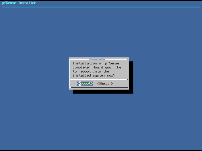 Reboot